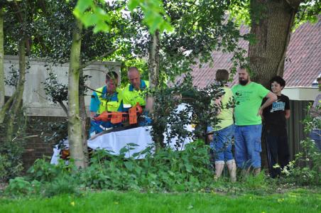 Jongetje raakt gewond na val van hoogte aan de Doelenstraat Waalwijk