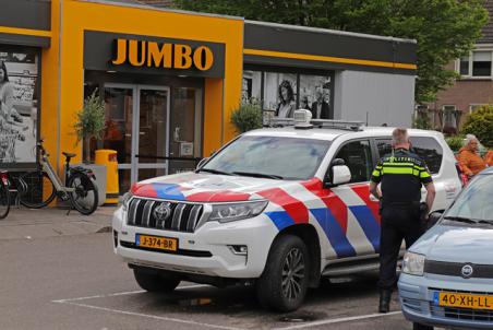 Vechtpartij in supermarkt Jumbo aan de Grotestraat Waalwijk
