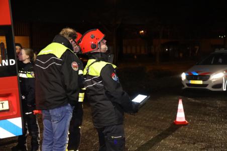 Politie zoekt met drone naar mogelijk drugslab in Waalwijk