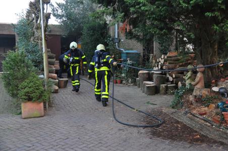 Brand breekt uit bij kaarsenmaken in Waalwijk