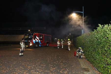 Kleine buitenbrand snel geblust bij sportpark in Waalwijk