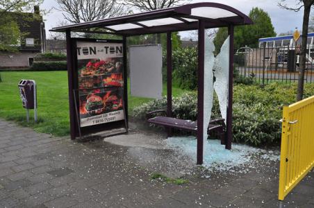 Groep jongens laat spoor van vernieling na in Waalwijk