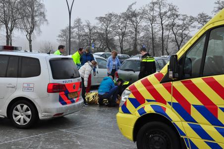 Vrouw flink gewond door spekglad wegdek aan de Drunenseweg Waalwijk