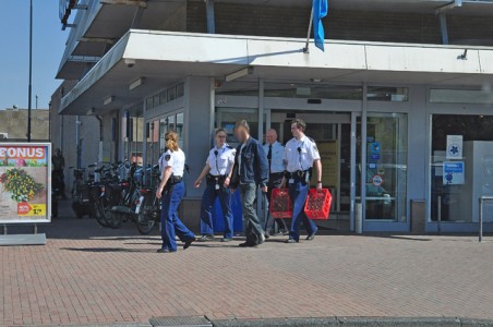 Achtervolging door medewerkers van Albert Heijn aan De Els Waalwijk