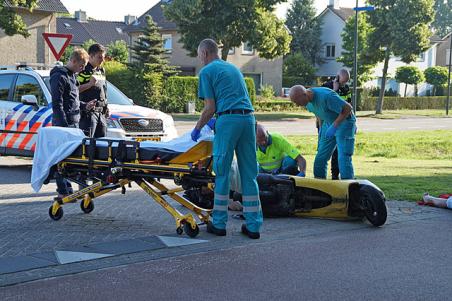 Ongeval aan de Olympiaweg Waalwijk