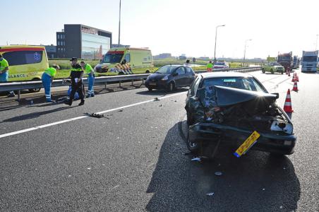 Gewonde bij ongeval op A59 (Maasroute) Waalwijk