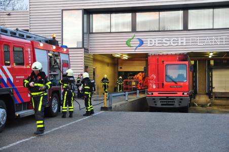 Bedrijf Waalwijk ontruimd vanwege brandje in afzuiginstallatie