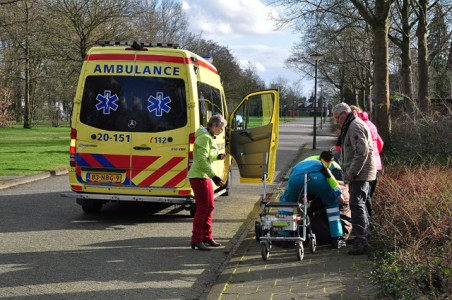 Vrouw wordt onwel aan de Henegouwenlaan Waalwijk