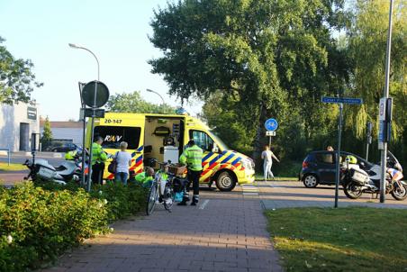 Vrouw op elektrische fiets gewond bij aanrijding op Cesar Francklaan in Waalwijk