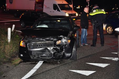 Aanrijding op de Midden-Brabantweg Waalwijk