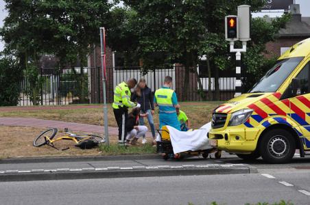 Jongetje raakt gewond aan de Noorder Parallelweg in Waalwijk