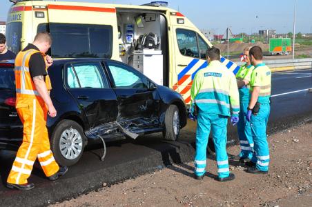 Weer een ongeval op de Midden-Brabantweg Waalwijk