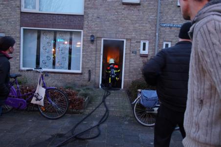 Kleine keukenbrand in woning aan de Kamperfoeliestraat Waalwijk