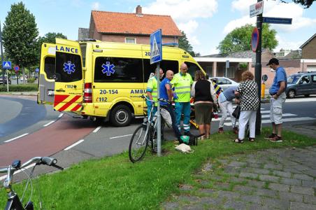 Jongen aangereden op rotonde in Waalwijk