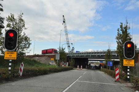 UPDATE: A59 hele weekend dicht tussen Waalwijk en Heusden