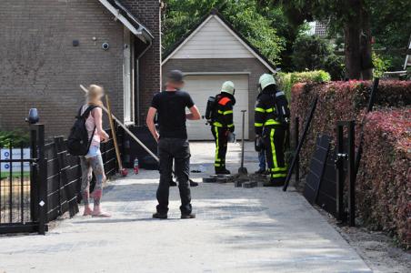 Woning ontruimd door gaslek buiten aan de Prof. Keesomweg Waalwijk