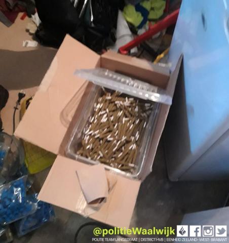 Honderden joints en softdrugs in beslaggenomen aan de Noordstraat Waalwijk