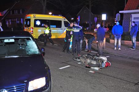 Flinke aanrijding op kruising aan de Putstraat Waalwijk