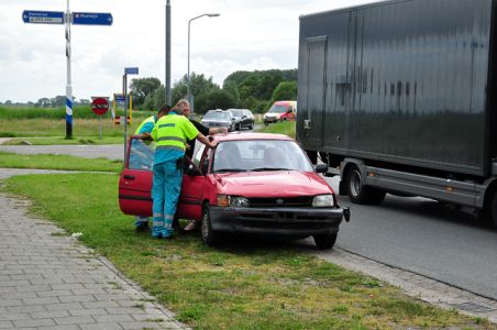 Aanrijding aan de Altenaweg Waalwijk