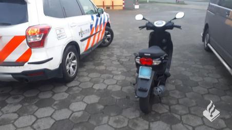 Minderjarigen aangehouden voor heling scooter in Waalwijk