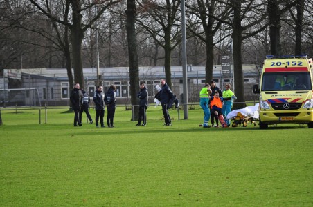 Keeper raakt gewond tijdens training RKC aan de Akkerlaan Waalwijk