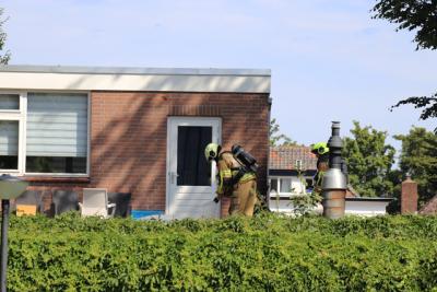 Brandje op dak appartement aan het Plantlust Waalwijk
