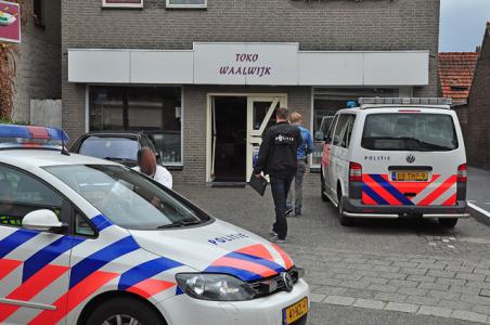 UPDATE: Geld buitgemaakt bij overval Toko aan de Eerste Zeine Waalwijk