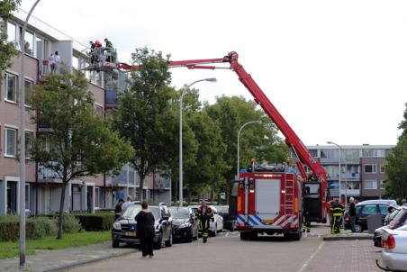 Brandweer rukt groots uit naar Noordstraat voor rokende prullenbak