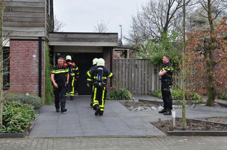 Stopcontact in brand in woning aan het Peelland Waalwijk