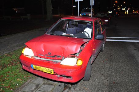 Aanrijding aan de Groenewoudlaan Waalwijk