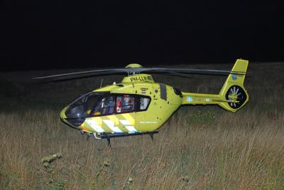 Reanimatie in woning: traumahelikopter ingezet in Waalwijk