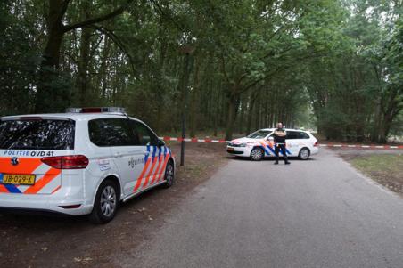 Dode man gevonden op bospad in Waalwijk, geen sprake van misdrijf