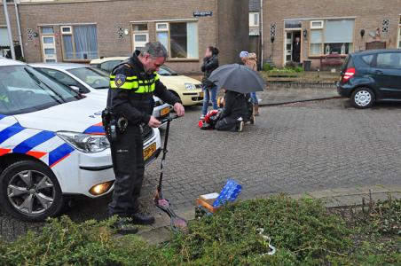 Jongetje op step aangereden door automobilist aan de Sweelinckstraat Waalwijk