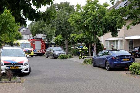 Brandweer rukt uit voor reanimatie aan de A.B. Van Lieshoutlaan Waalwijk