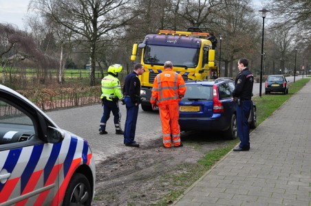 Politie vindt gestolen auto terug aan de Meerdijk Waalwijk