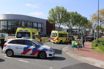 Ernstige aanrijding tussen twee fietsers aan de Kleiweg Waalwijk