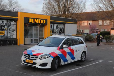 Gewapende overval op supermarkt Jumbo aan de Grotestraat Waalwijk