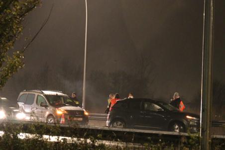 File door aanrijding op de Midden-Brabantweg Waalwijk