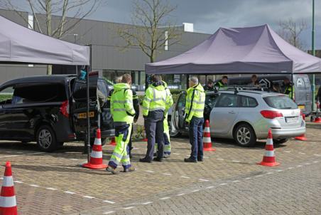 Resultaten grote controle Waalwijk: Drie aanhoudingen en 20.000 euro aan ge&iuml;nde schulden