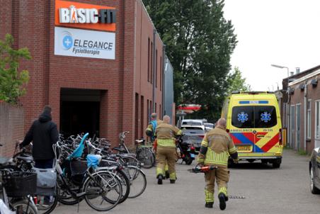 Man zit met voet bekneld tussen crosstrainer in sportschool aan de Eerste Zeine Waalwijk