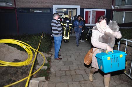 Flat in Noordstraat Waalwijk ontruimd vanwege mogelijk gaslek