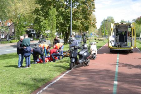 Twee meisjes van scooter getrapt door jonge man, één slachtoffer zwaargewond op het Halve Zolenpad Waalwijk