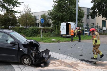 Ongeval op kruising aan de Sluisweg Waalwijk