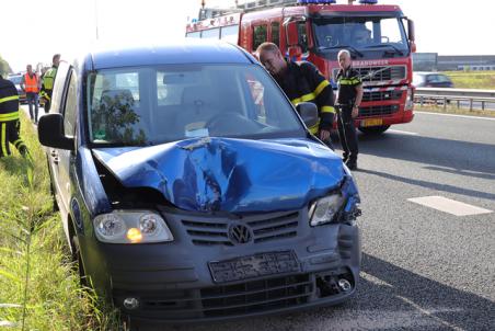 Man gewond door ongeval op de A59 (Maasroute) Waalwijk