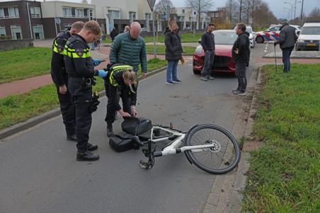 Fietser gewond bij aanrijding op de Noorder Allee in Waalwijk