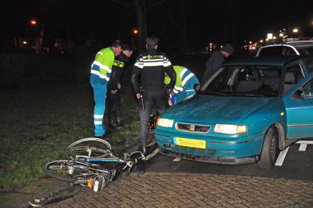 Meisje op fiets aangereden in Waalwijk