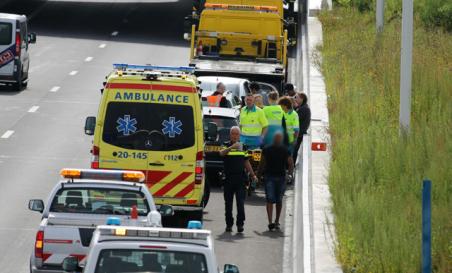 Kop-staartaanrijding aan de Midden-Brabantweg Waalwijk