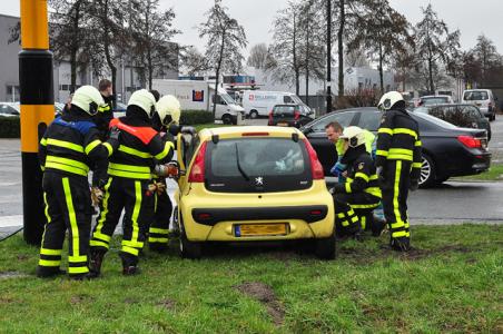 Ongeval met beknelling aan de Kleiweg Waalwijk