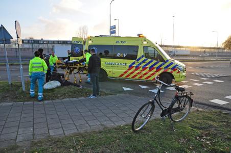 Vrouw raakt gewond aan de Sluisweg Waalwijk