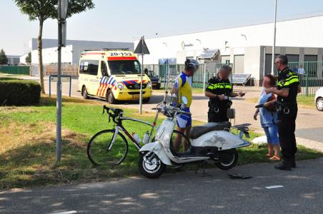 Meisje raakt gewond aan de Sluisweg Waalwijk